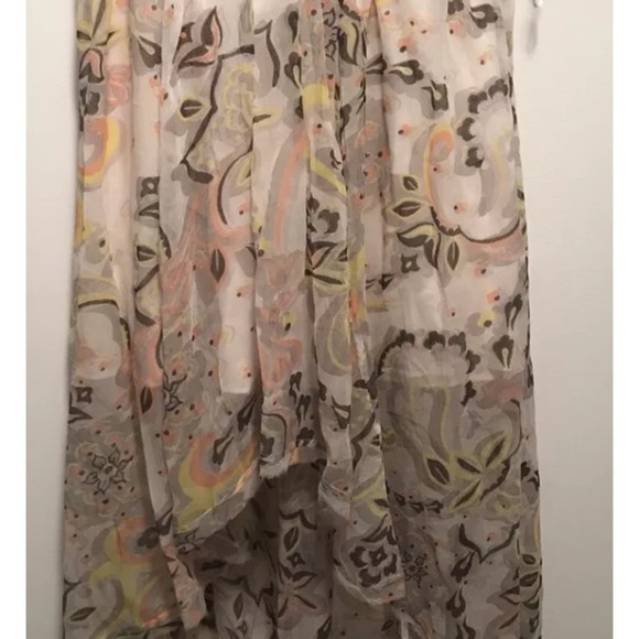 SALE Free People NWOT XS falling skies floral skirt - Picture 4 of 9